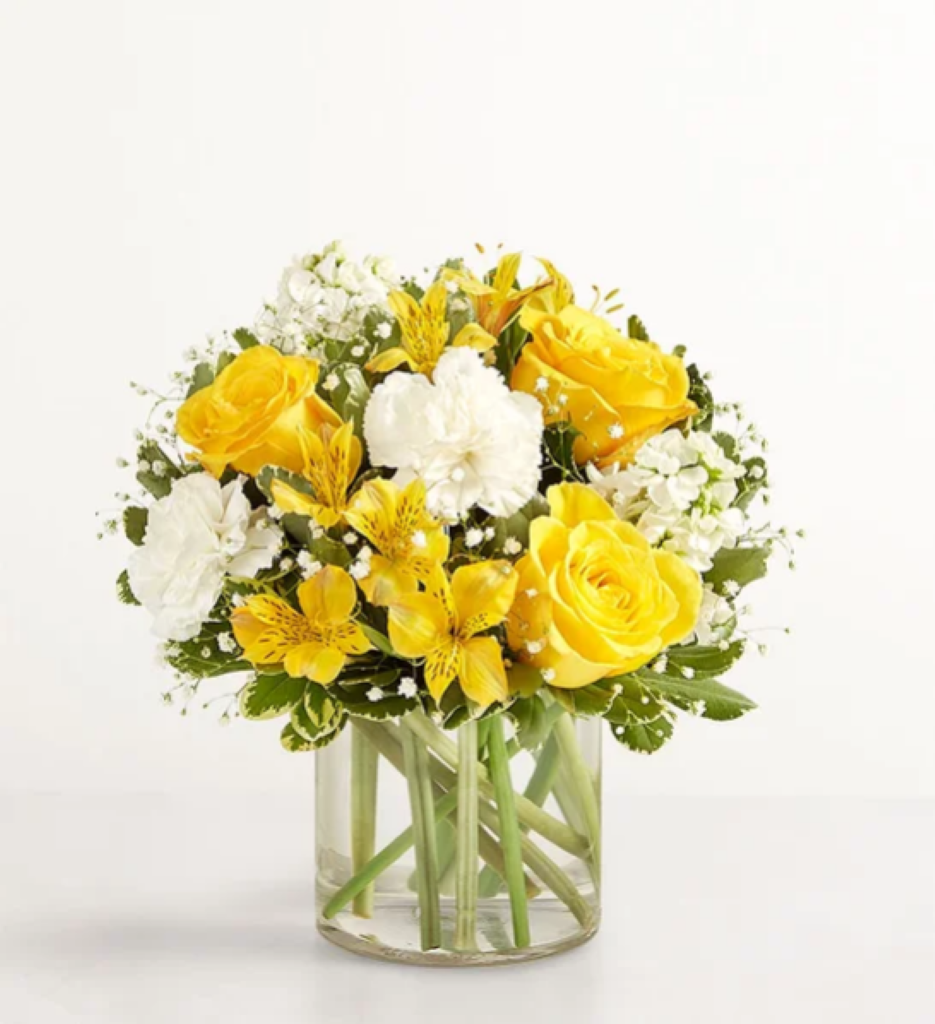 Yellow & White Delight™ Bouquet – North Star Blooms, Roseville MN