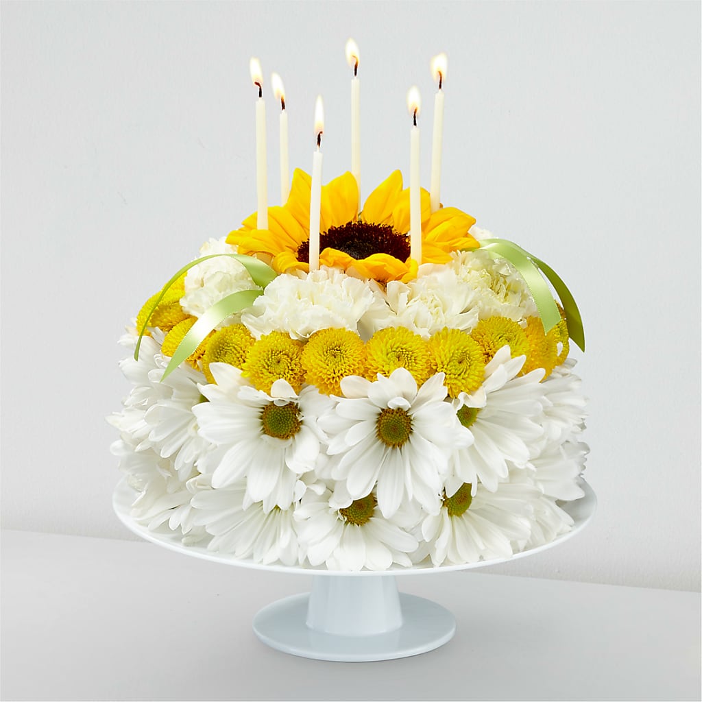 Birthday Smiles Floral Cake – North Star Blooms, Roseville MN