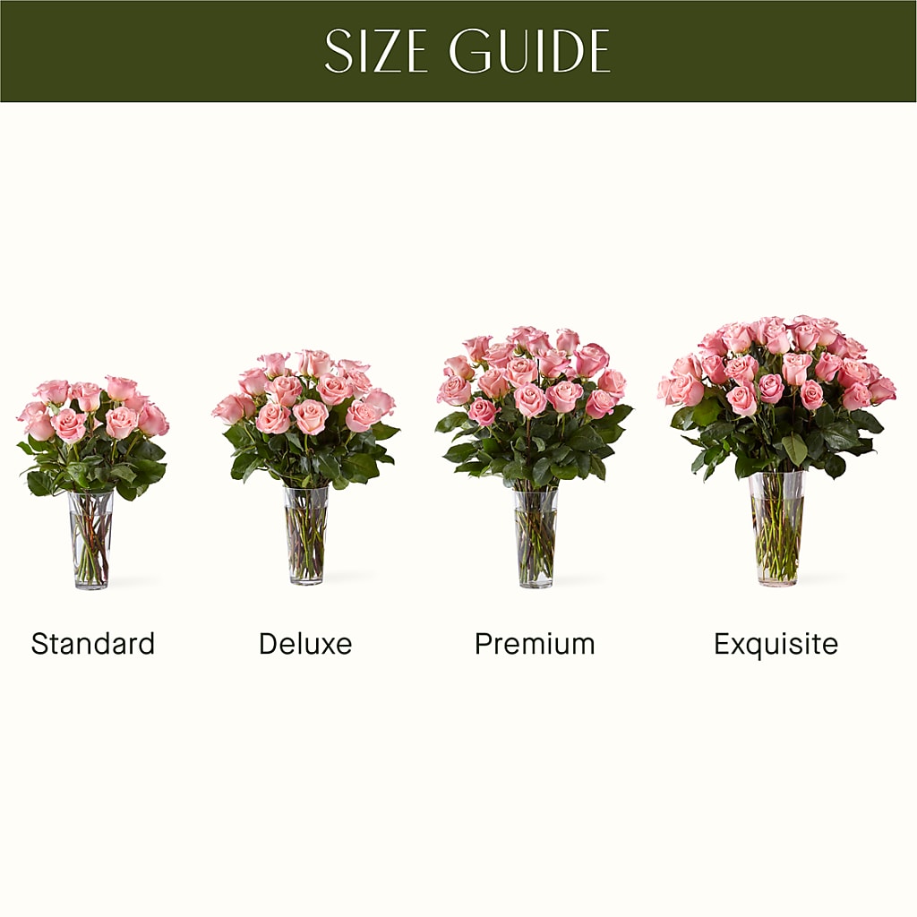 Long Stem Pink Rose Bouquet – North Star Blooms, Roseville MN
