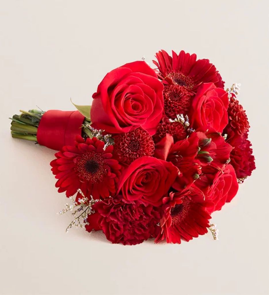 Red Hand Bouquet