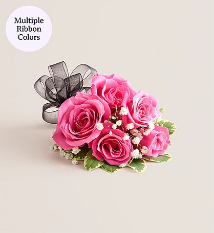 Hot Pink Rose Corsage