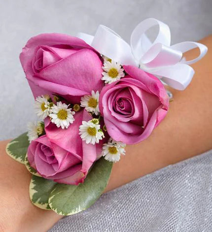 Lavender Rose Wrist Corsage
