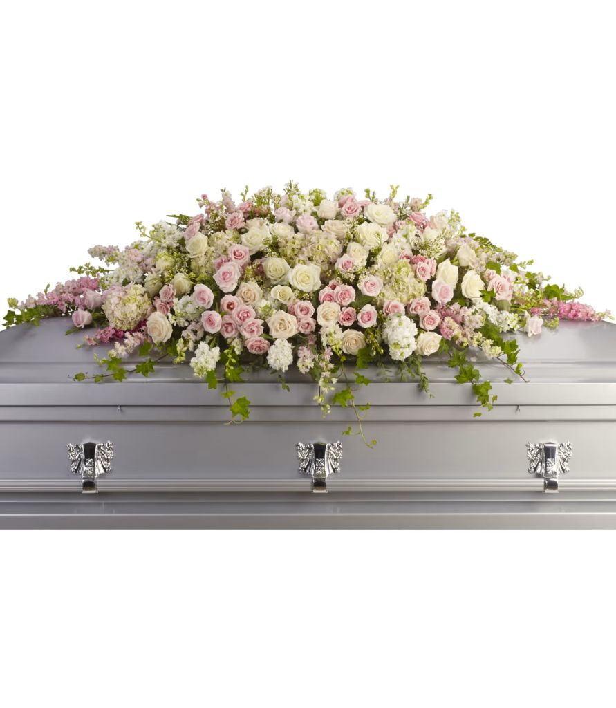 Always Adored Casket Spray – North Star Blooms, Roseville MN