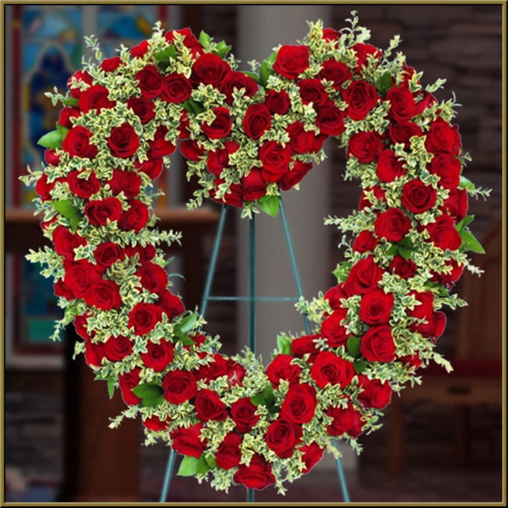 Rose Heart Tribute – North Star Blooms, Roseville MN