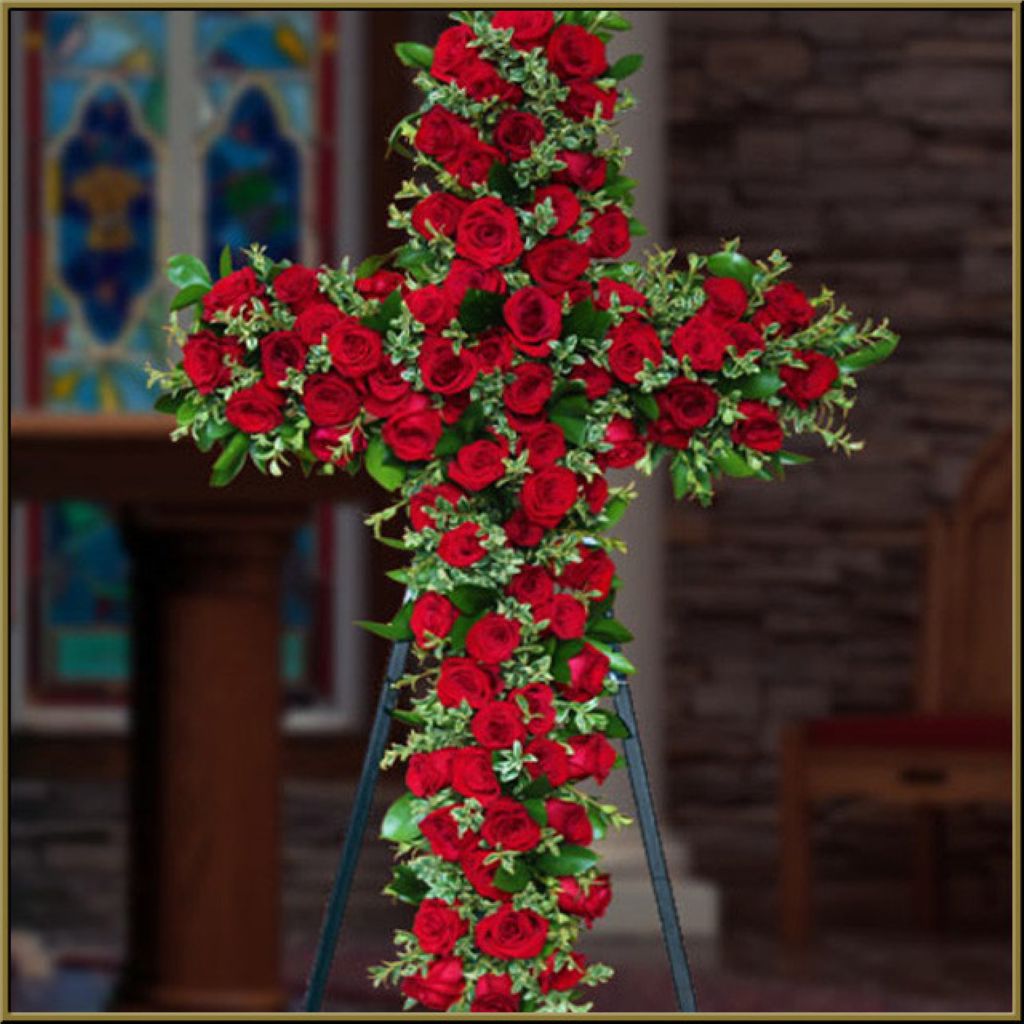 Rose Cross Tribute – North Star Blooms, Roseville MN