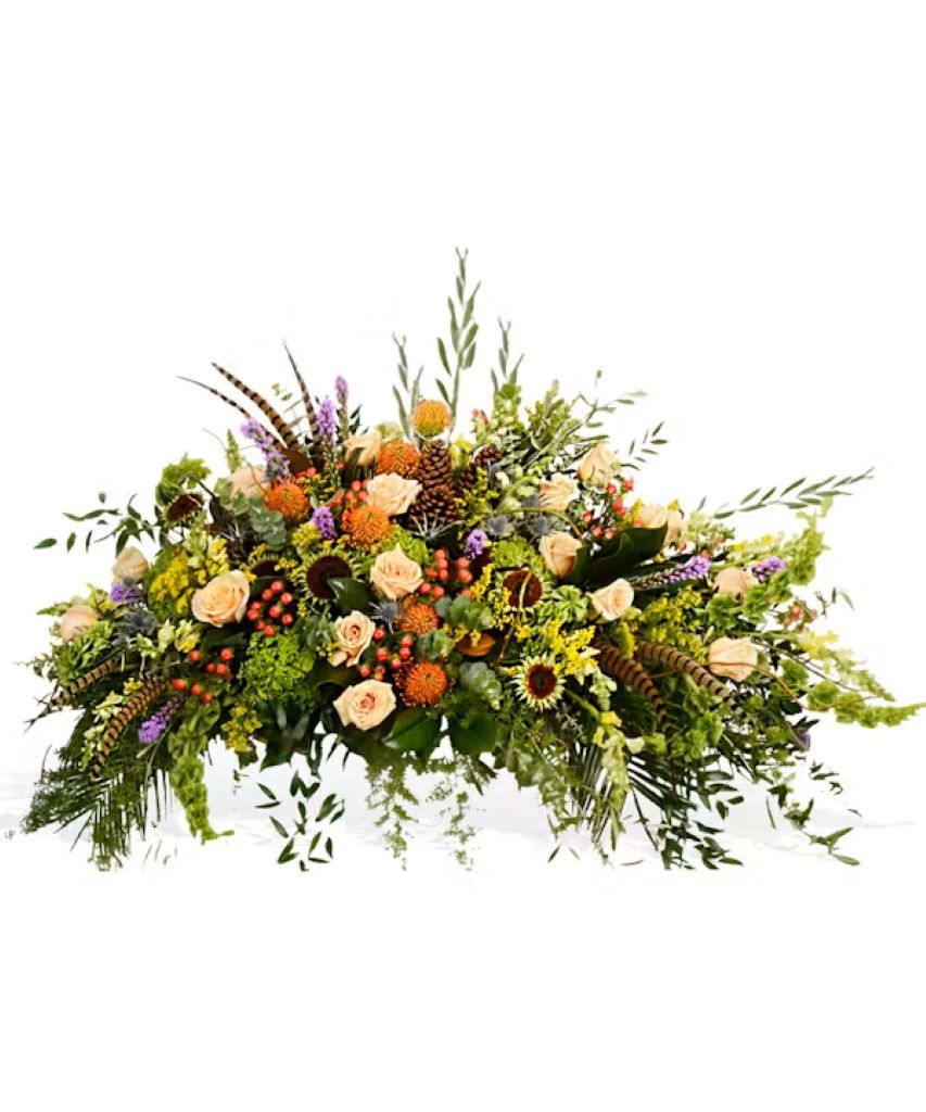 The Great Outdoors Casket Cover – North Star Blooms, Roseville MN