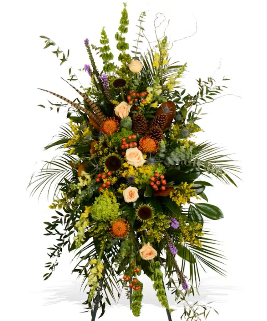 The Great Outdoors Standing Spray – North Star Blooms, Roseville MN