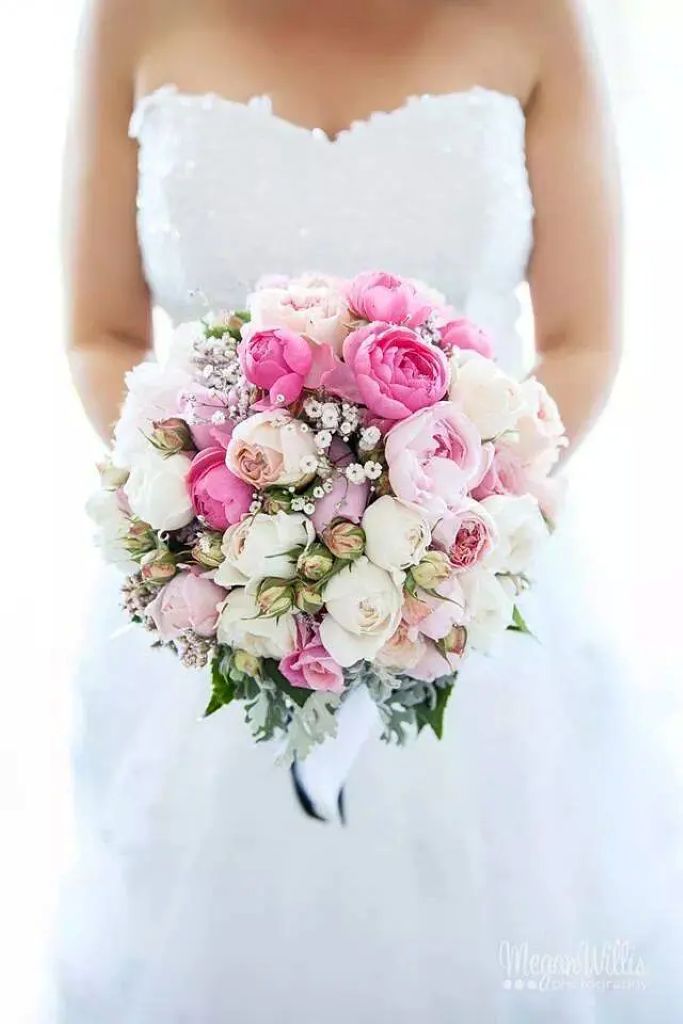 Two Bridal Bouquets