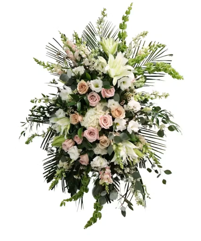 Graceful Tribute Standing Spray – North Star Blooms, Roseville MN