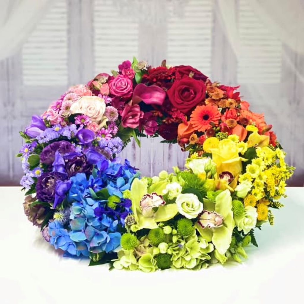 Joyful Journey Urn Surround – North Star Blooms, Roseville MN