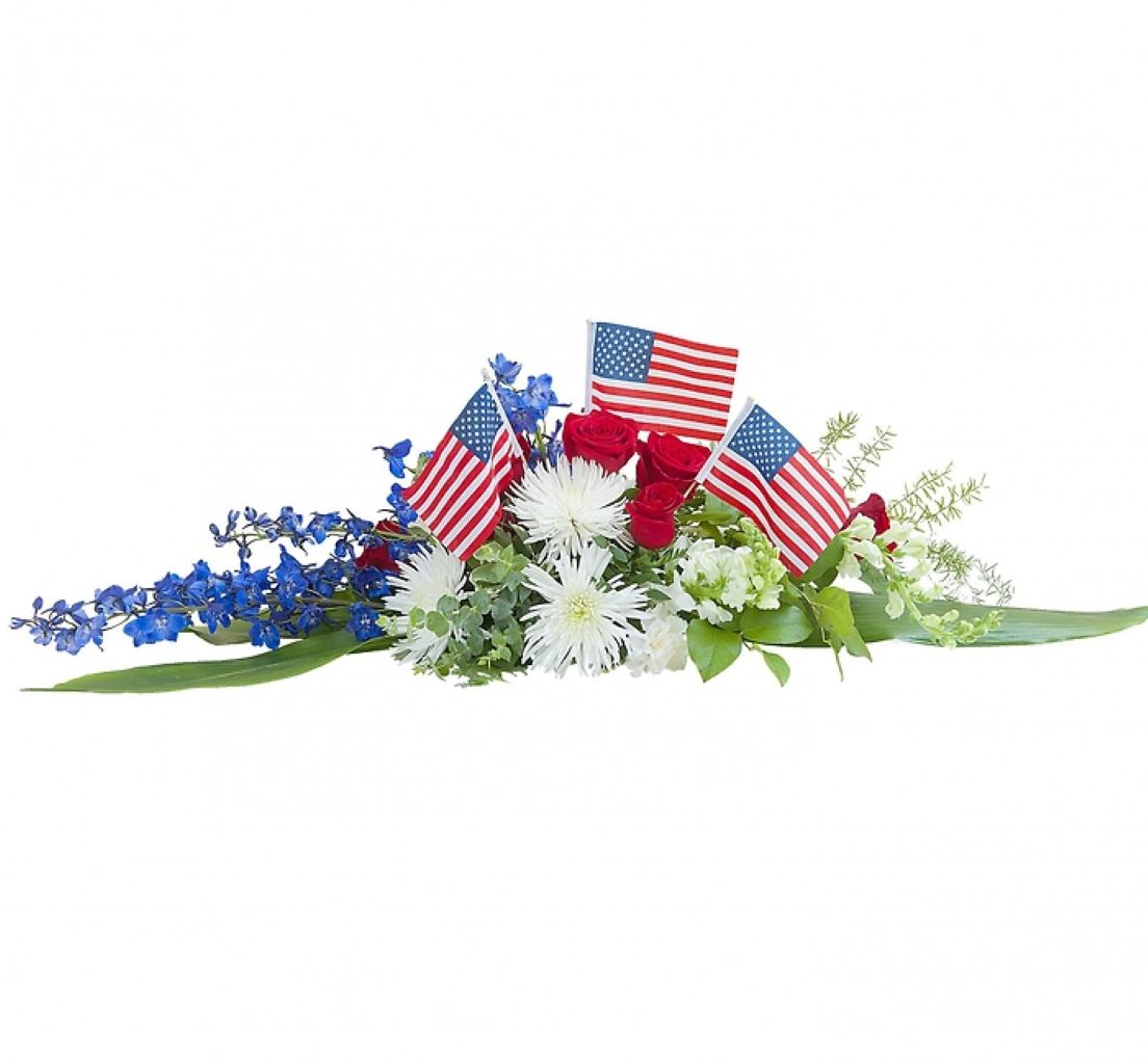 Honor and Glory Centerpiece – North Star Blooms, Roseville MN