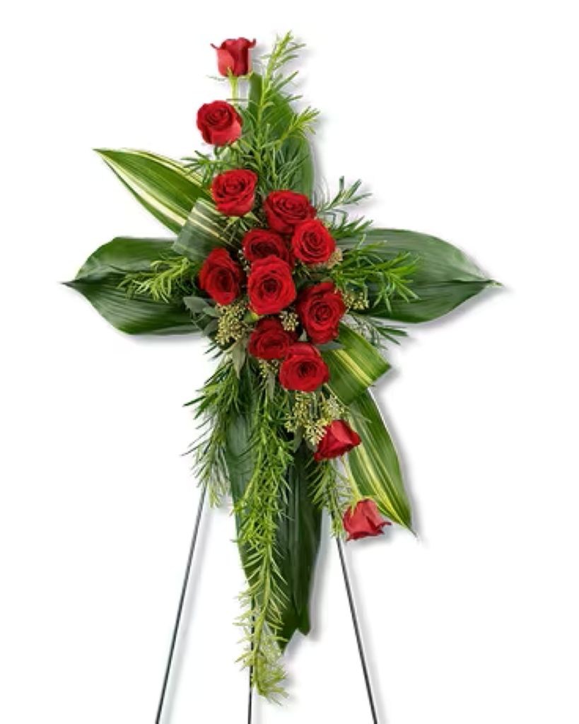 Adoring Love Cross – North Star Blooms, Roseville MN