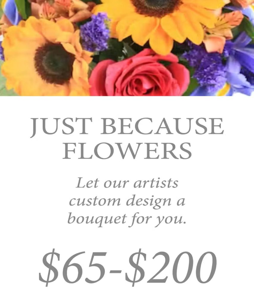 Custom Design Just Because Bouquet – North Star Blooms, Roseville MN