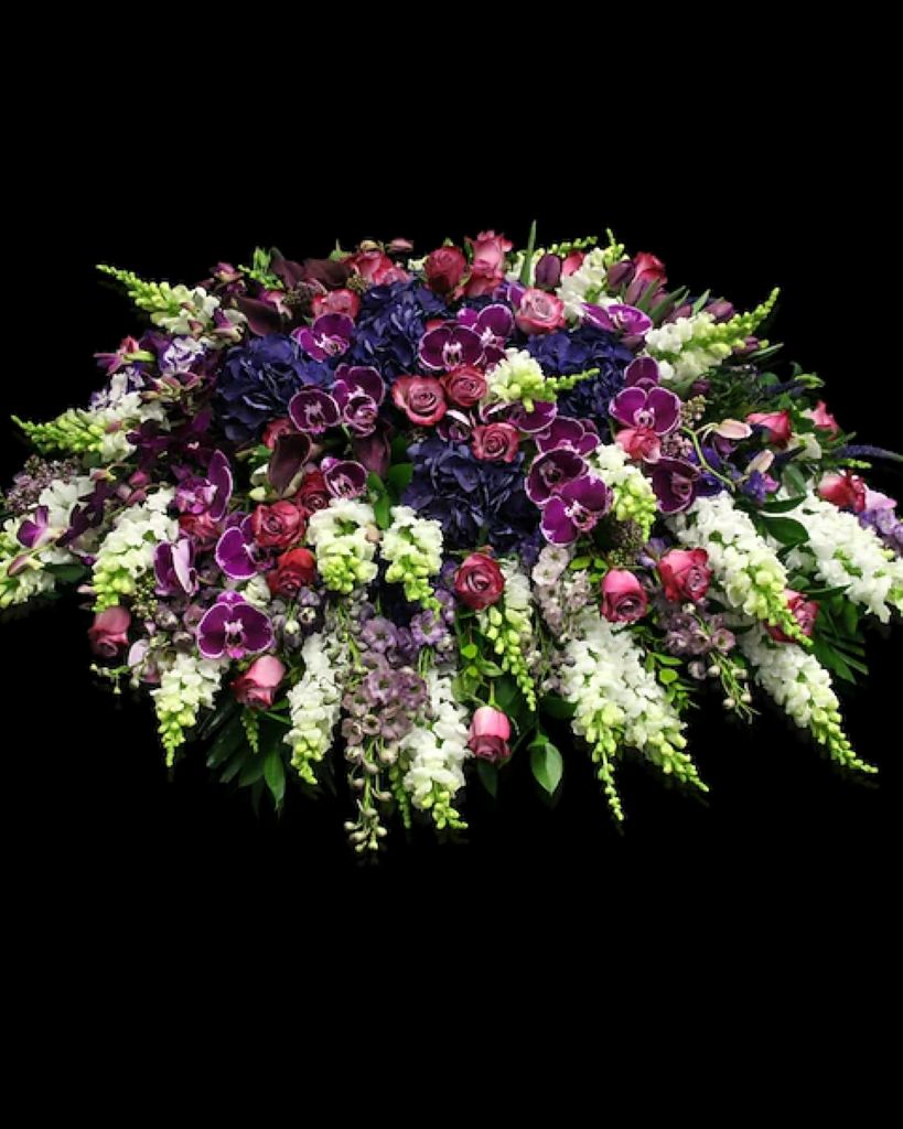 Jewel Elegance Casket Spray
