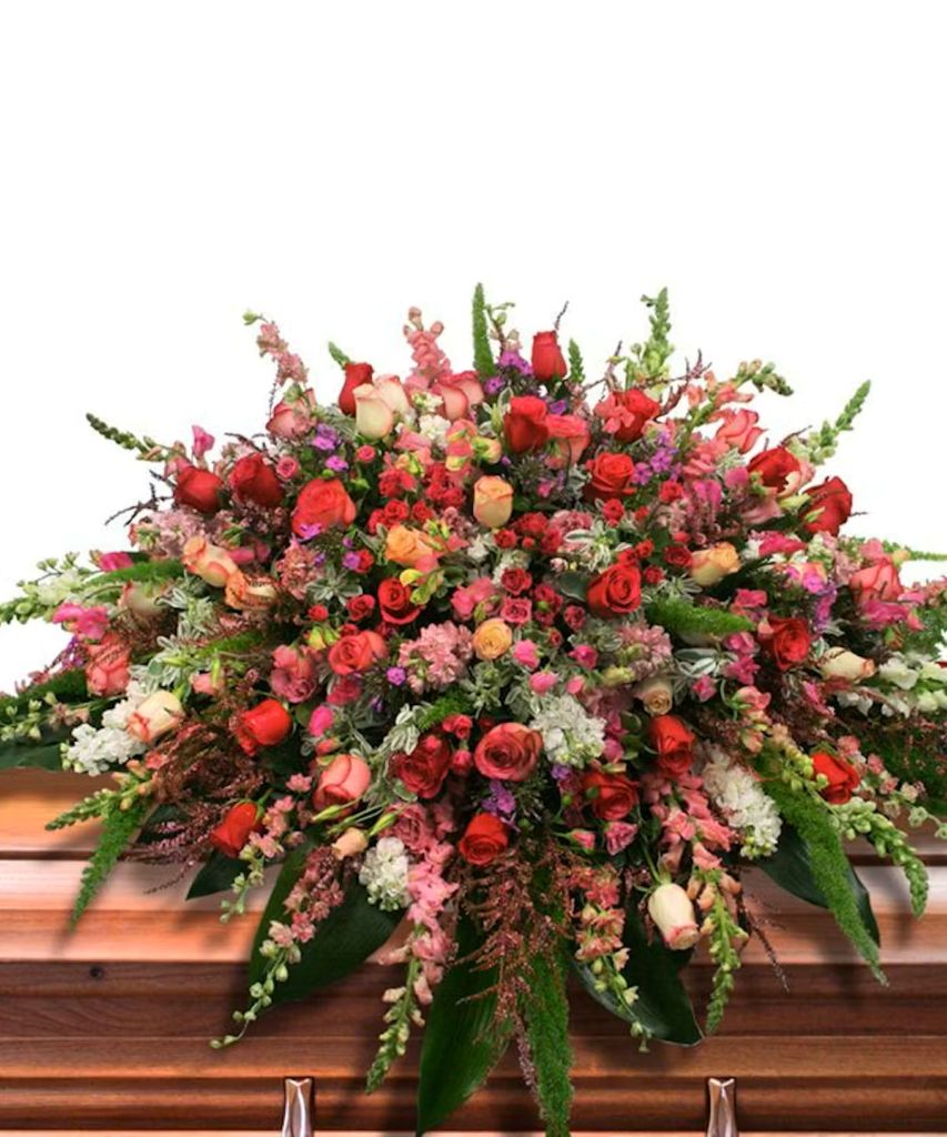 Elaborate and Full Casket Spray