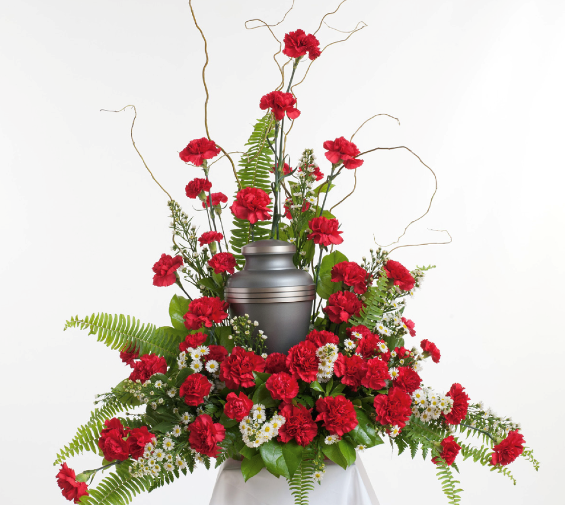 Classic Carnations Urn