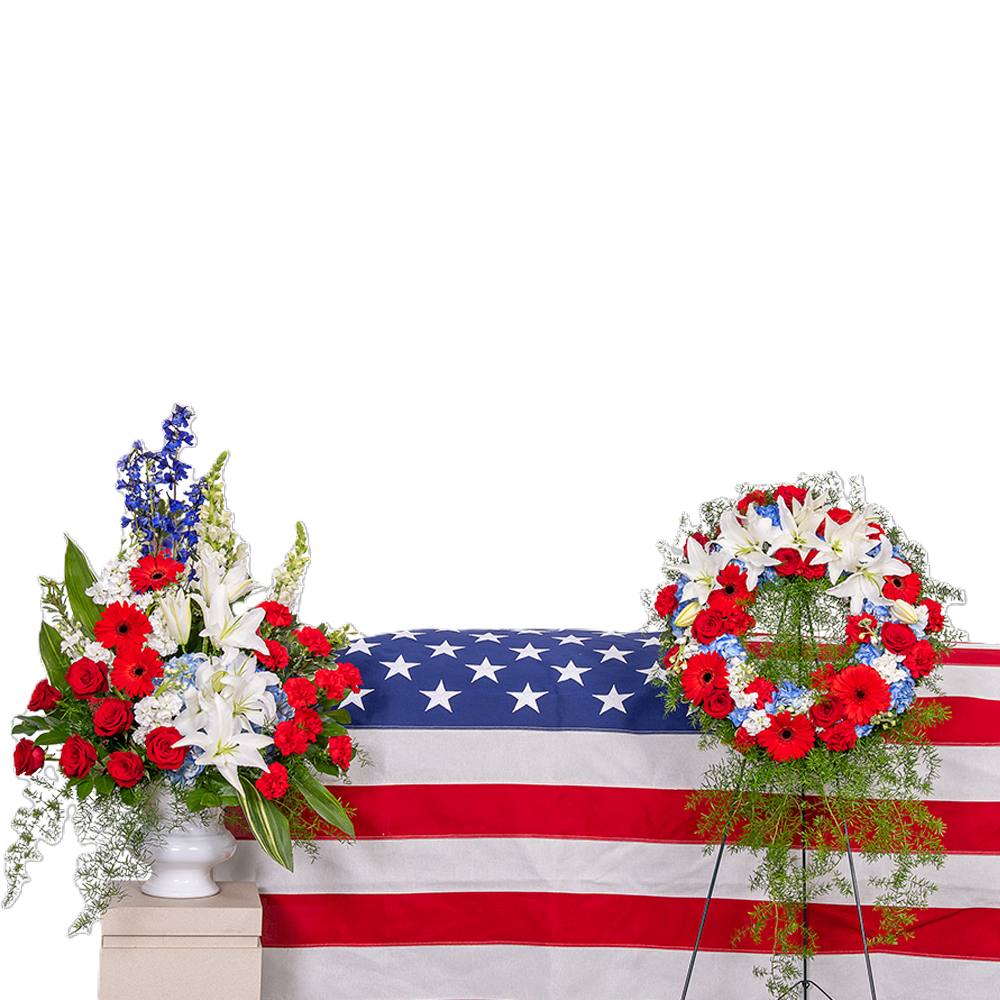 United in Freedom Duo – North Star Blooms, Roseville MN