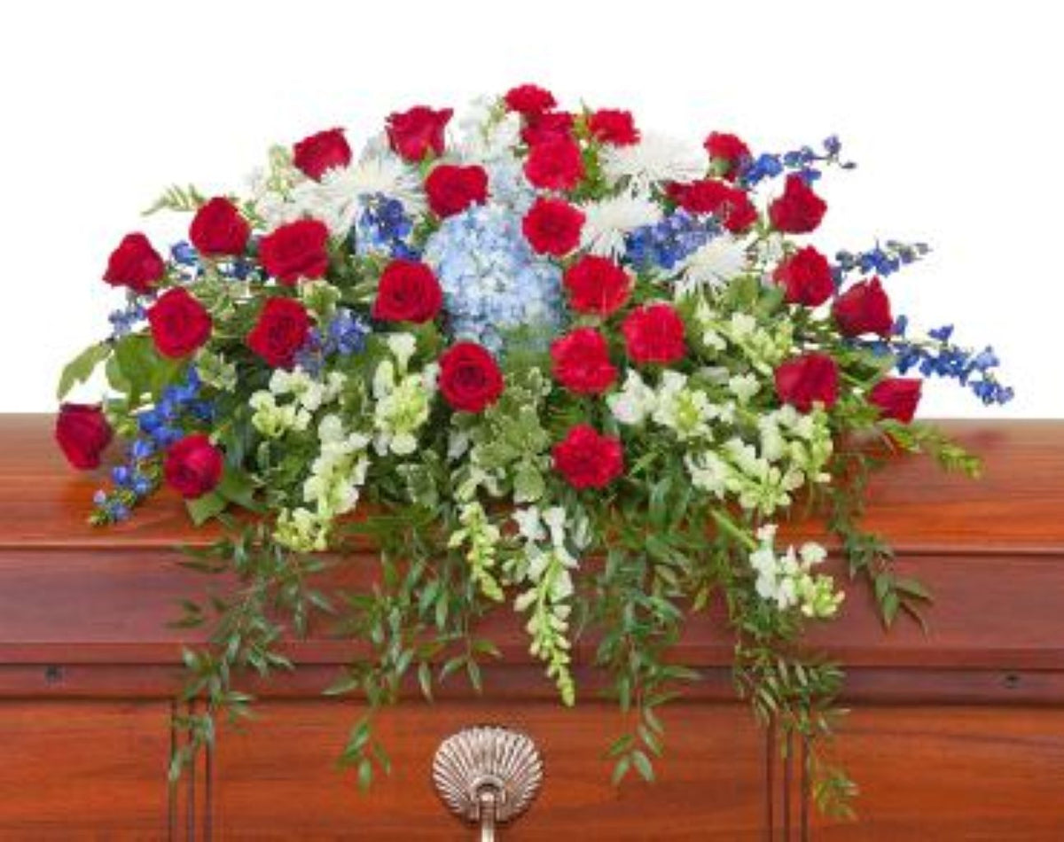 Honor Casket Spray – North Star Blooms, Roseville MN