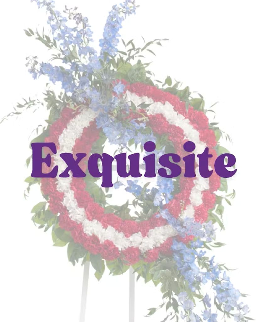 Patriotic Wreath Stand – North Star Blooms, Roseville MN