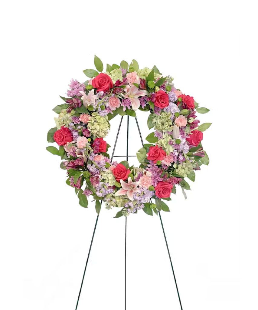 A Loving Farewell Wreath – North Star Blooms, Roseville MN