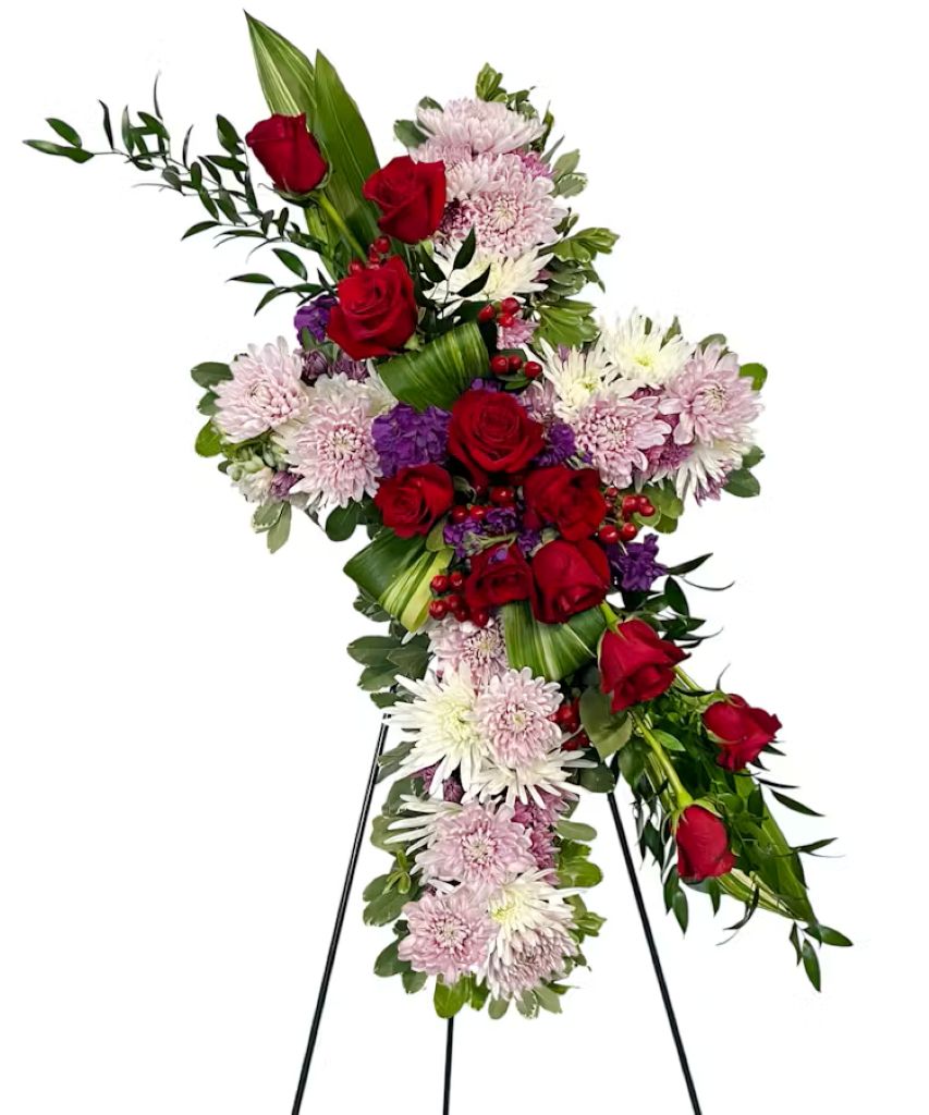 Majestic Blooms Cross – North Star Blooms, Roseville MN