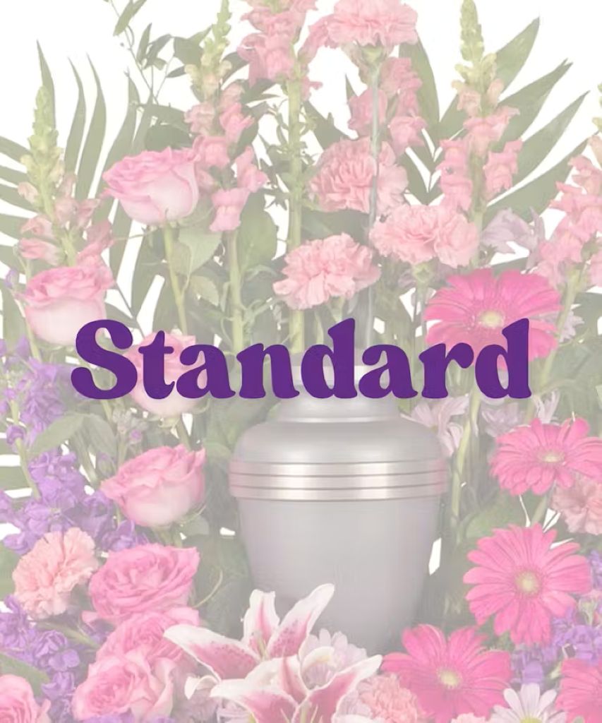 Feminine Cremation Arrangement – North Star Blooms, Roseville MN