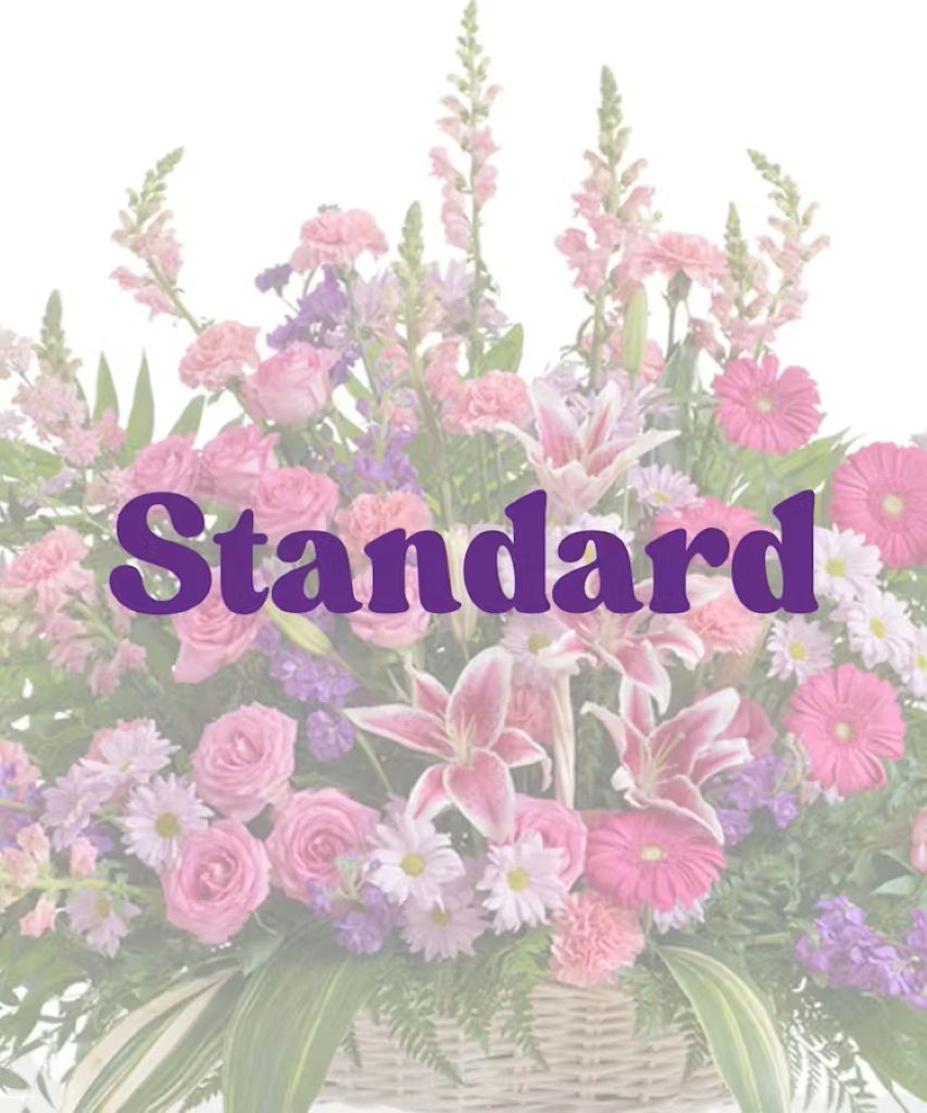 Feminine Floor Basket – North Star Blooms, Roseville MN