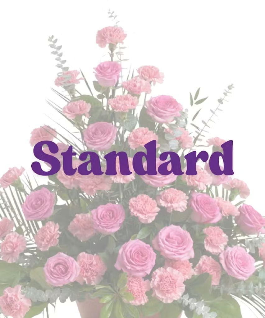 Roses & Carnations Floor Piece – North Star Blooms, Roseville MN