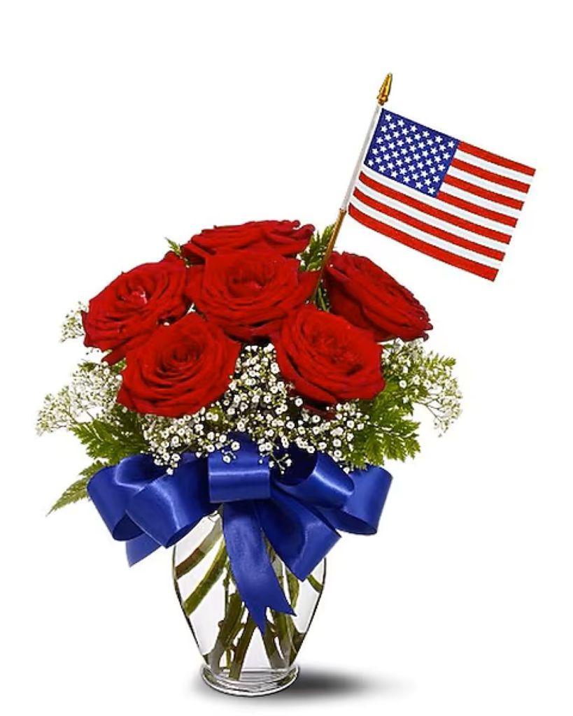 Star Spangled Roses Bouquet – North Star Blooms, Roseville MN