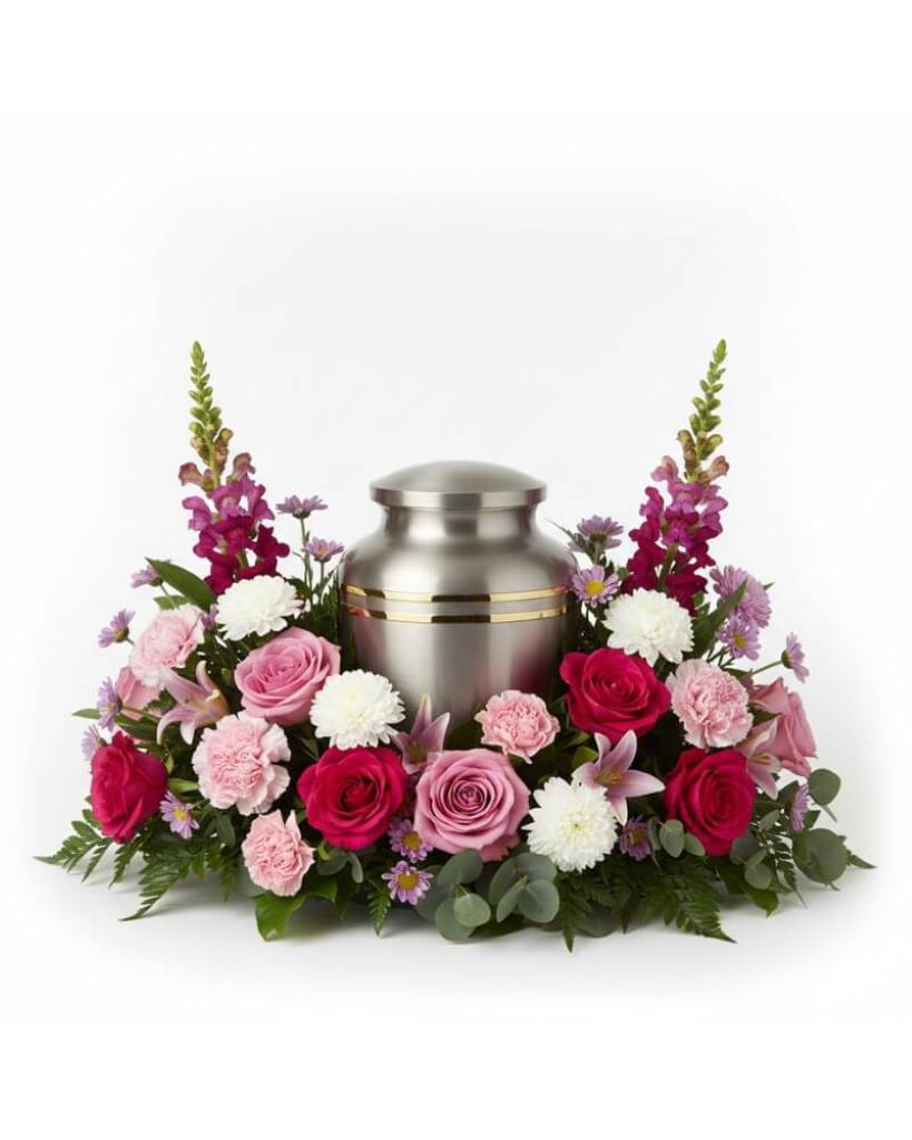 Eternal Grace Urn Surround – North Star Blooms, Roseville MN