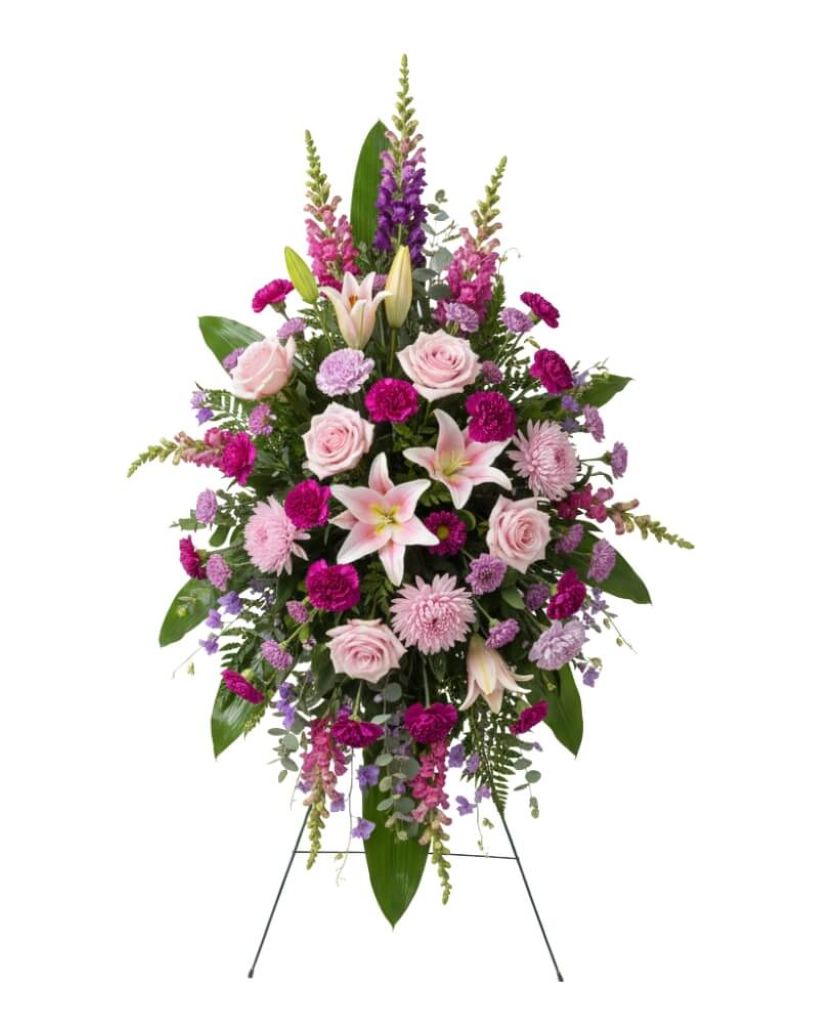 Eternal Grace Standing Spray – North Star Blooms, Roseville MN