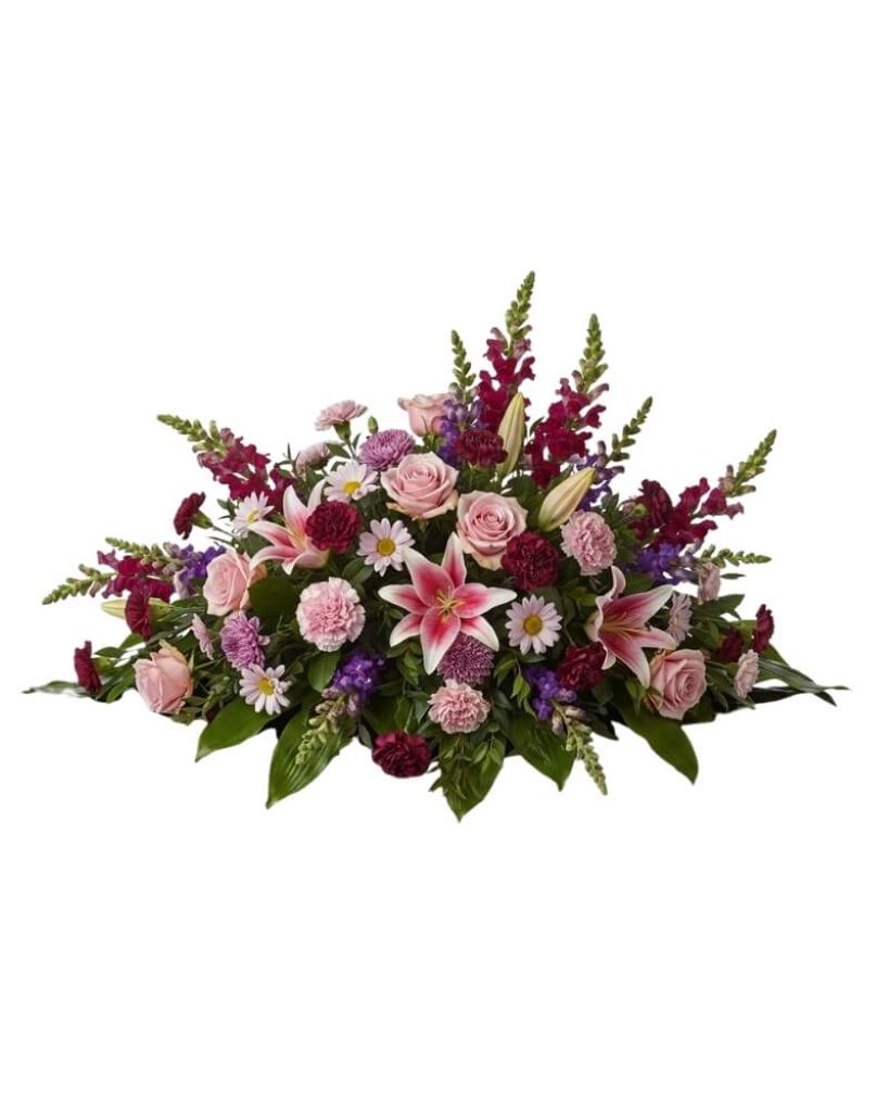 Eternal Grace Casket Spray – North Star Blooms, Roseville MN