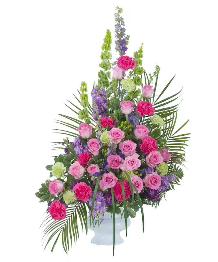Forever Cherished Crescent Spray – North Star Blooms, Roseville MN