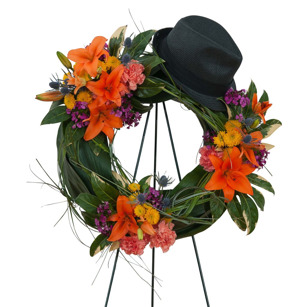 Remembering the Good Times Wreath – North Star Blooms, Roseville MN