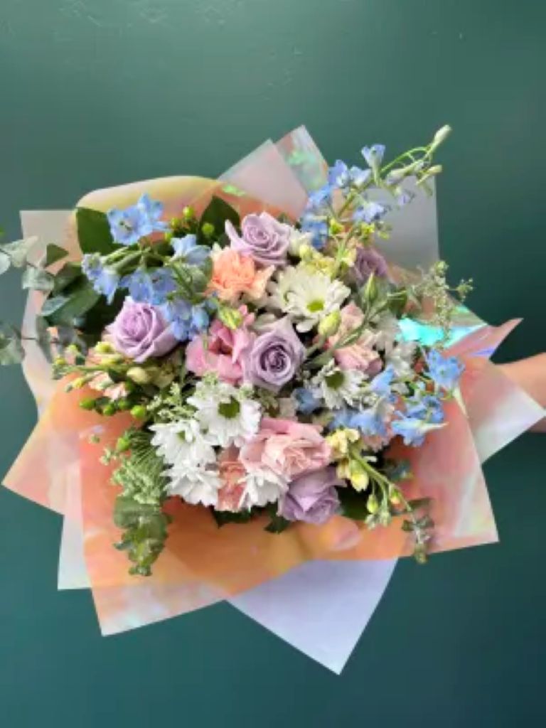 Pastel Dreams Wrapped – North Star Blooms, Roseville MN