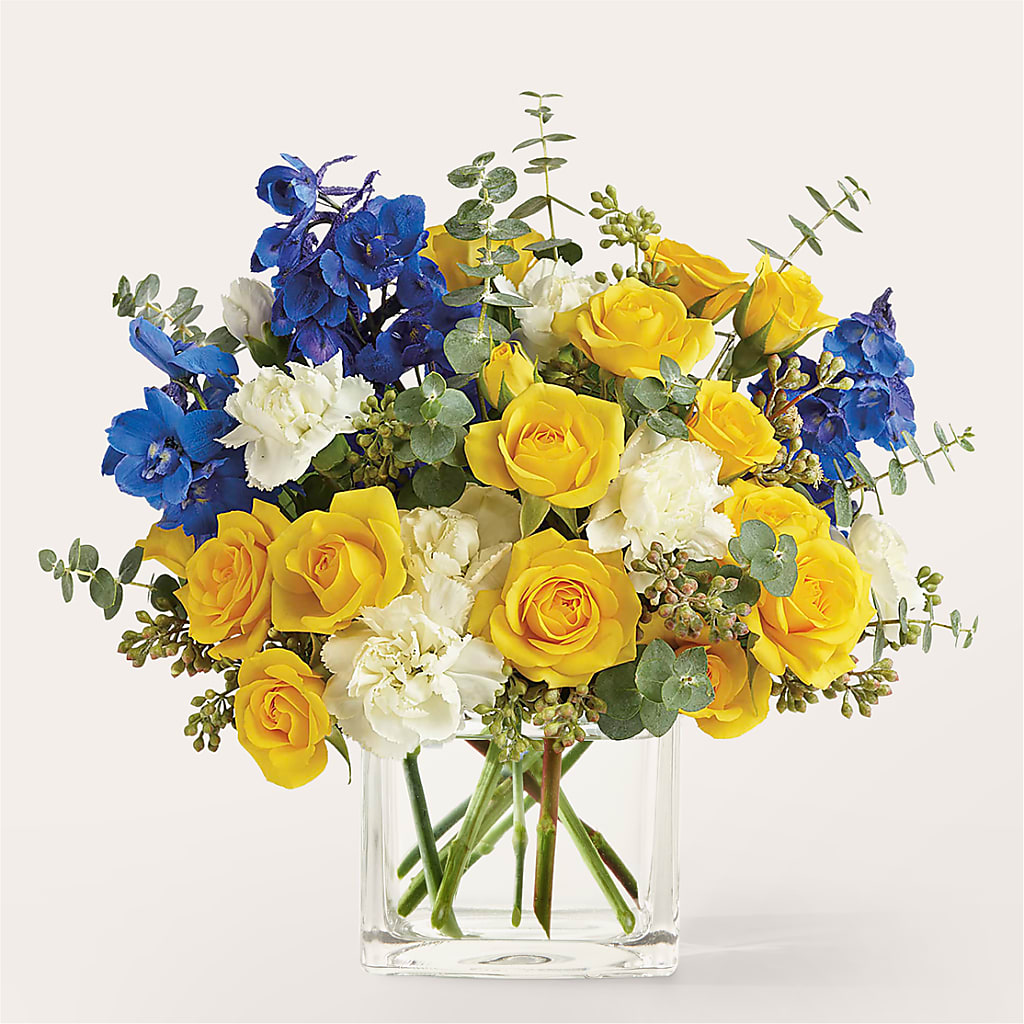 Sparkling Citrine Bouquet – North Star Blooms, Roseville MN