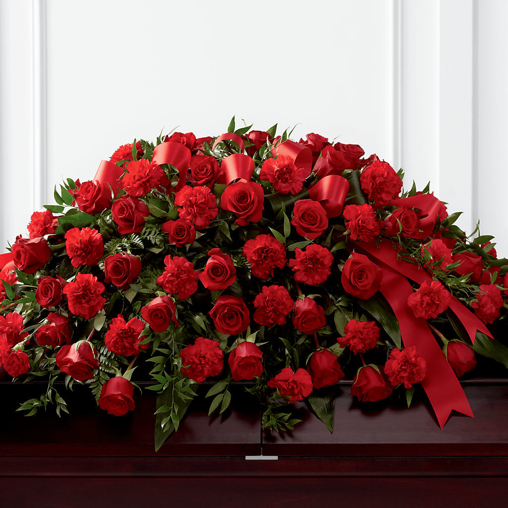 Tribute of Life Casket Spray – North Star Blooms, Roseville MN