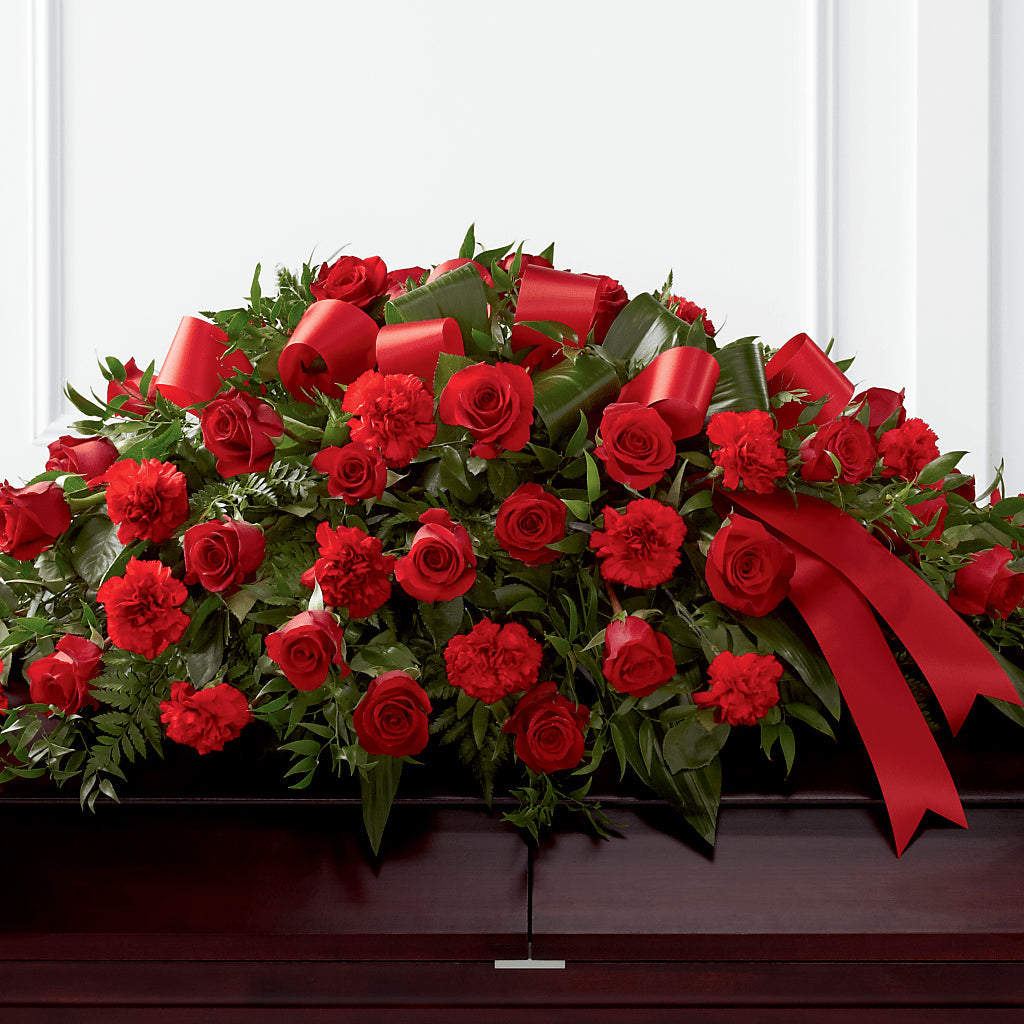 Tribute of Life Casket Spray – North Star Blooms, Roseville MN