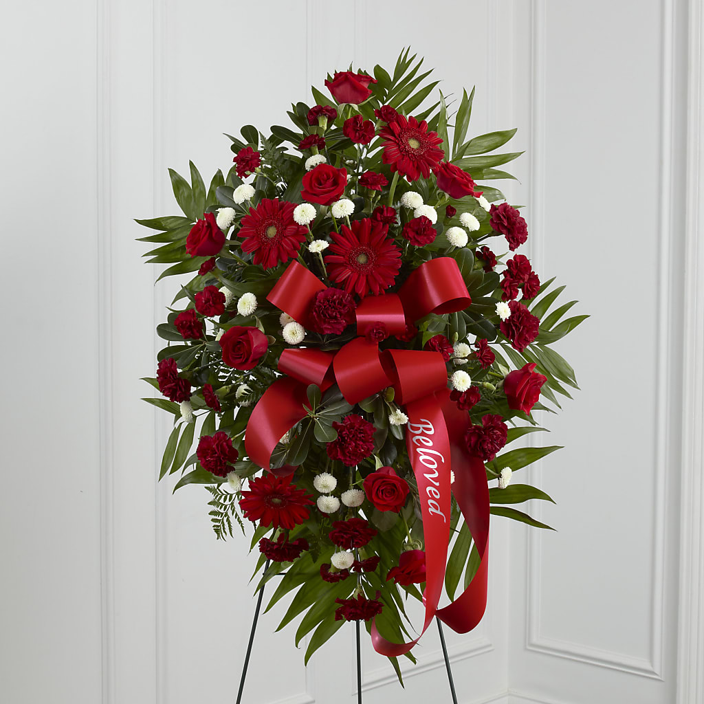 Treasured Memories Standing Spray – North Star Blooms, Roseville MN