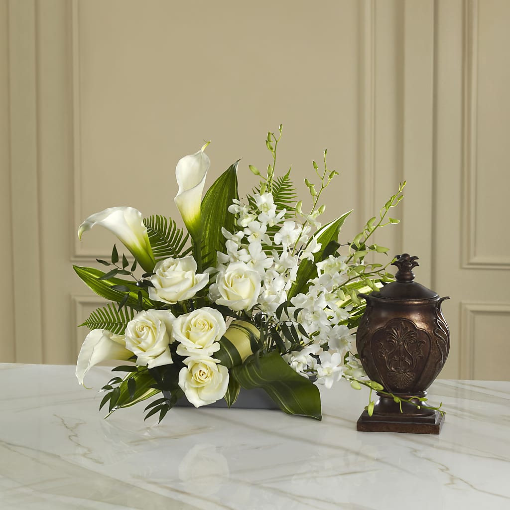 At Peace Arrangement – North Star Blooms, Roseville MN
