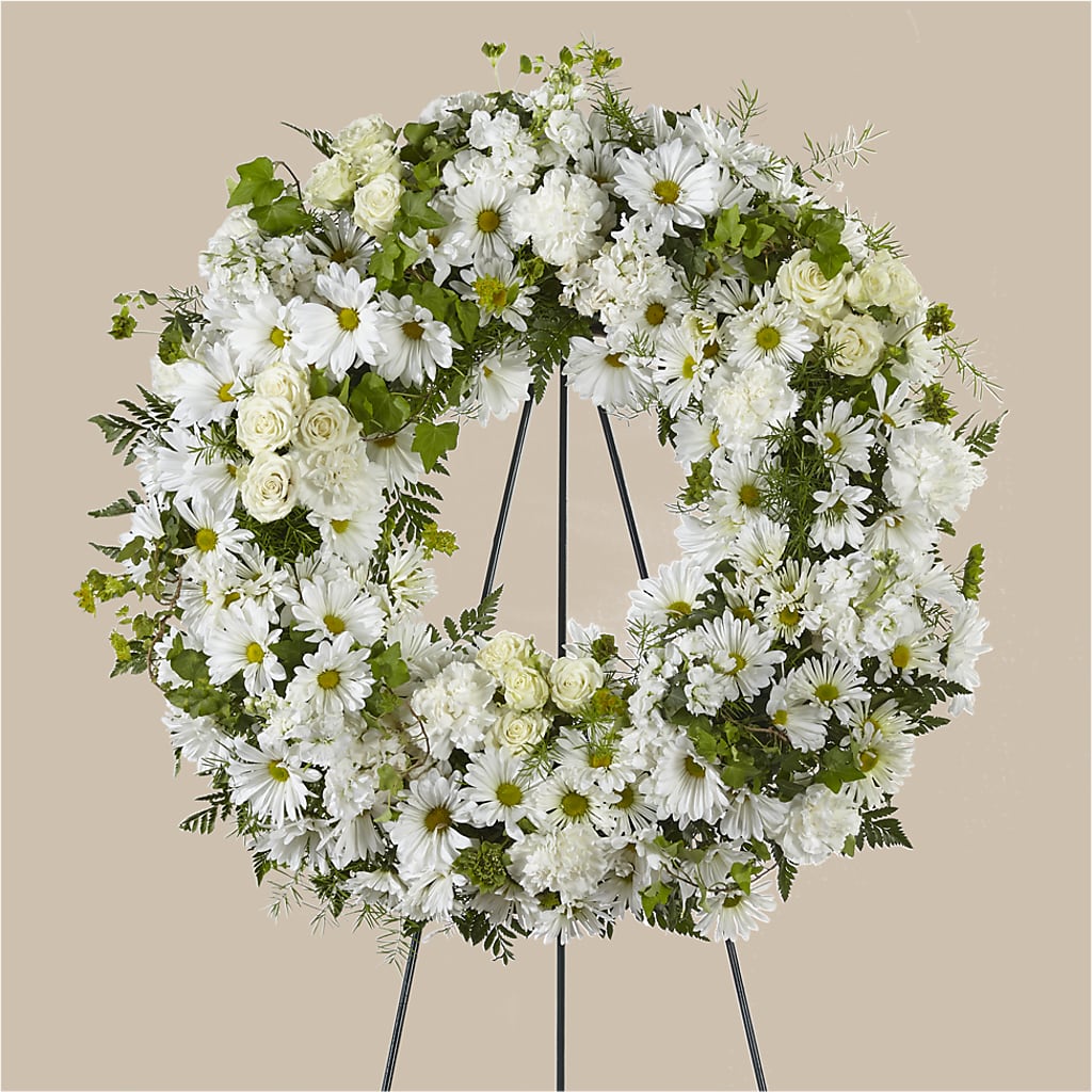 Faithful Wishes Wreath – North Star Blooms, Roseville MN