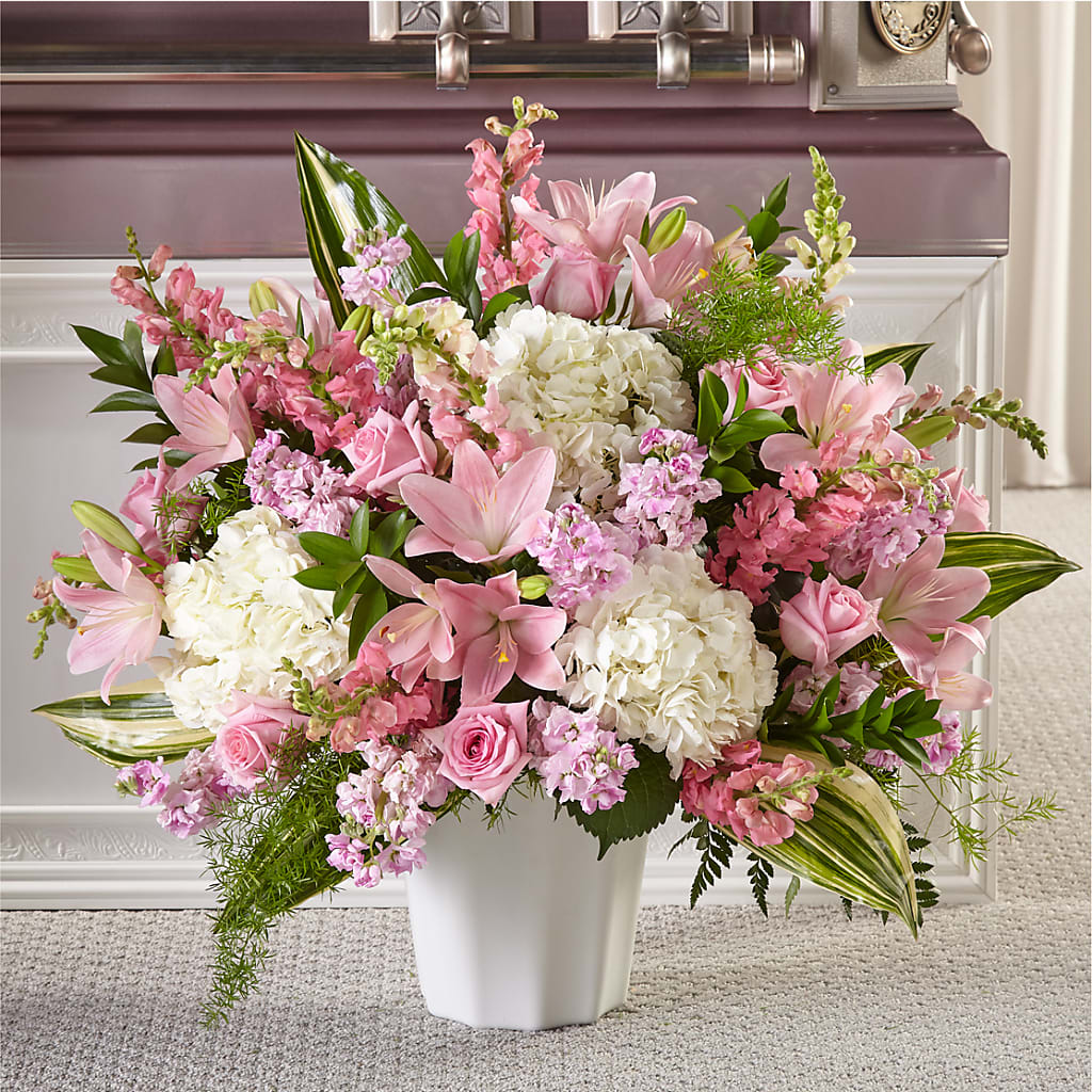 Simply Serene Floor Basket – North Star Blooms, Roseville MN