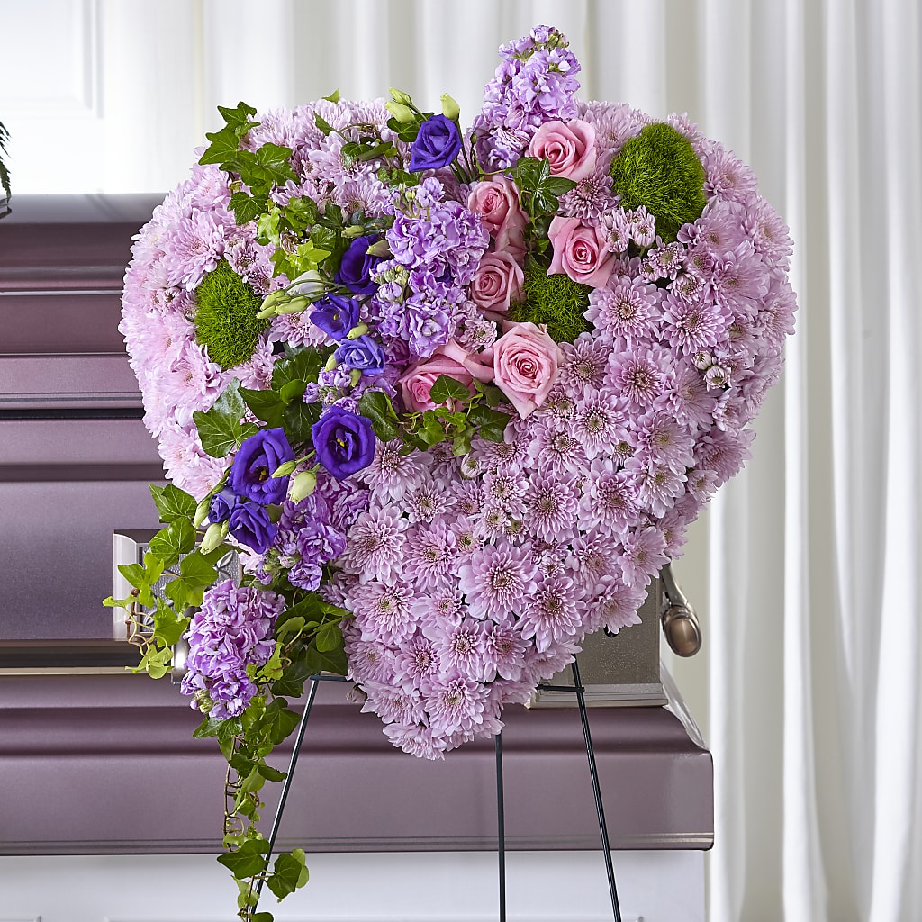 Treasured Love Standing Heart – North Star Blooms, Roseville MN