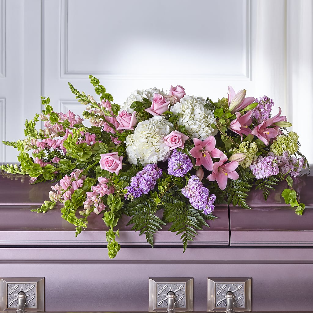 Life's Gratitude Casket Spray – North Star Blooms, Roseville MN