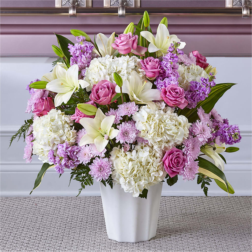 Heaven Sent Floor Basket – North Star Blooms, Roseville MN