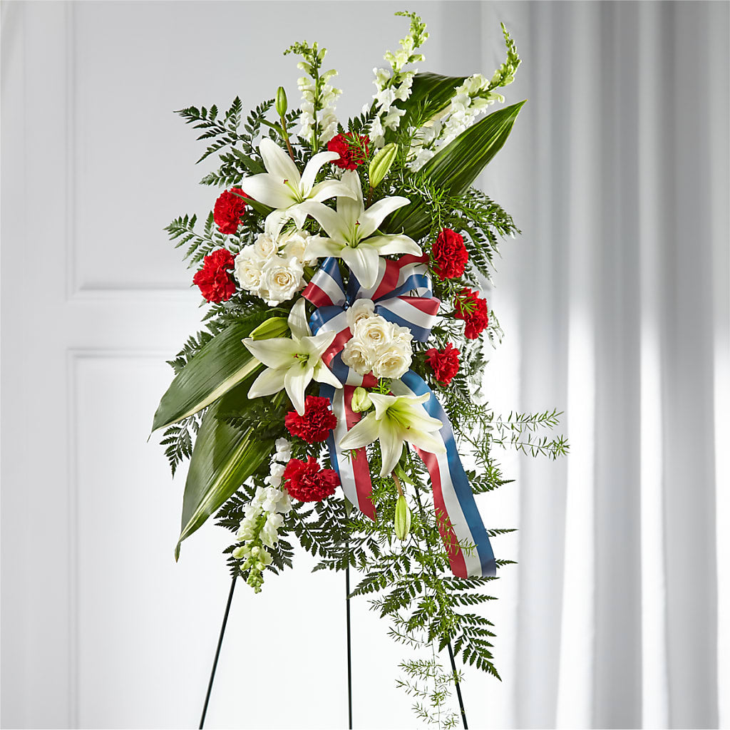 Stars of Life Standing Spray – North Star Blooms, Roseville MN