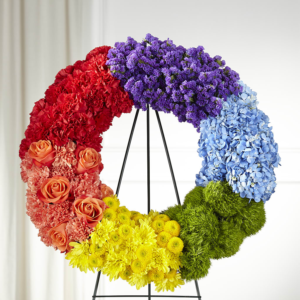 Circle of Love Wreath – North Star Blooms, Roseville MN