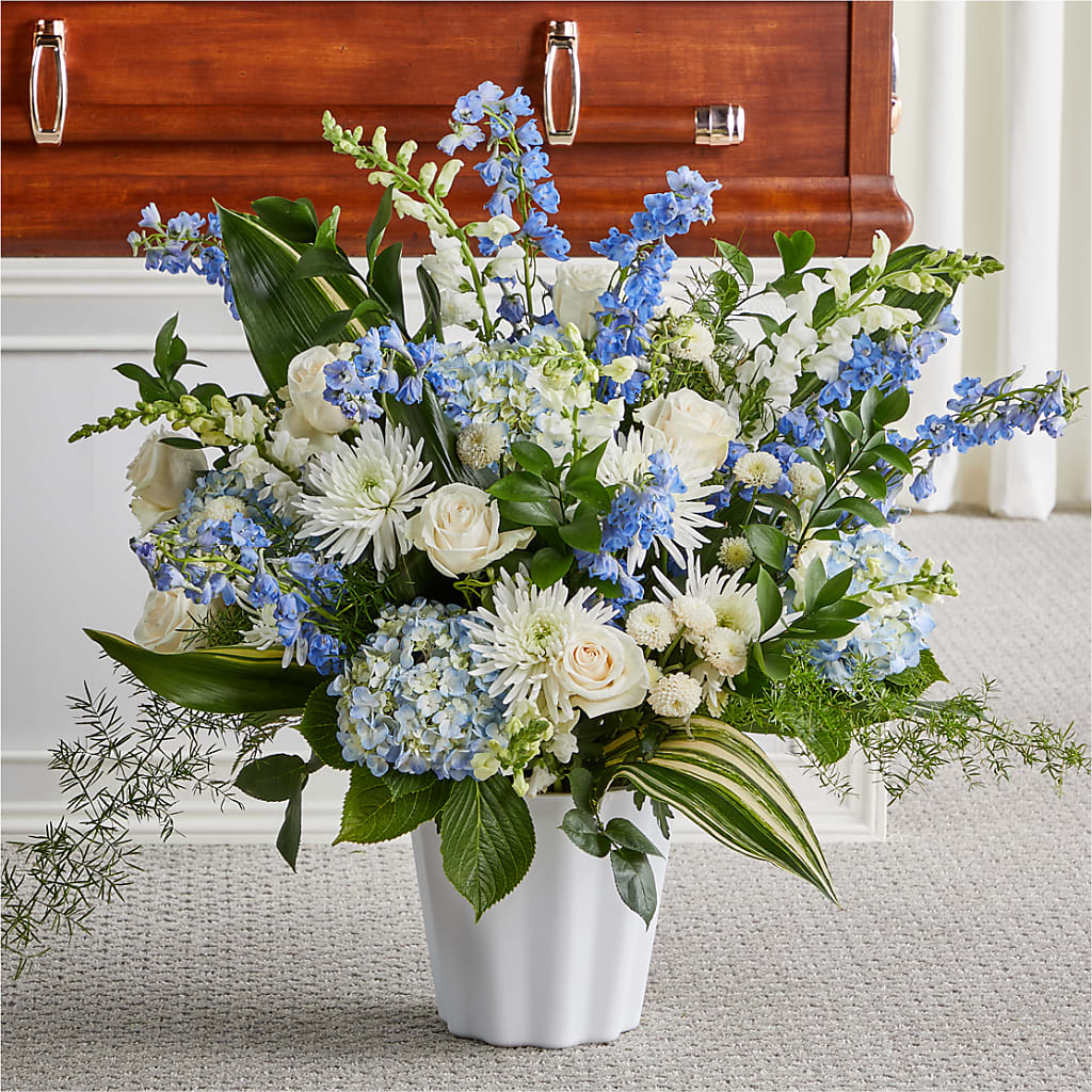 Everlasting Memories Floor Basket – North Star Blooms, Roseville MN
