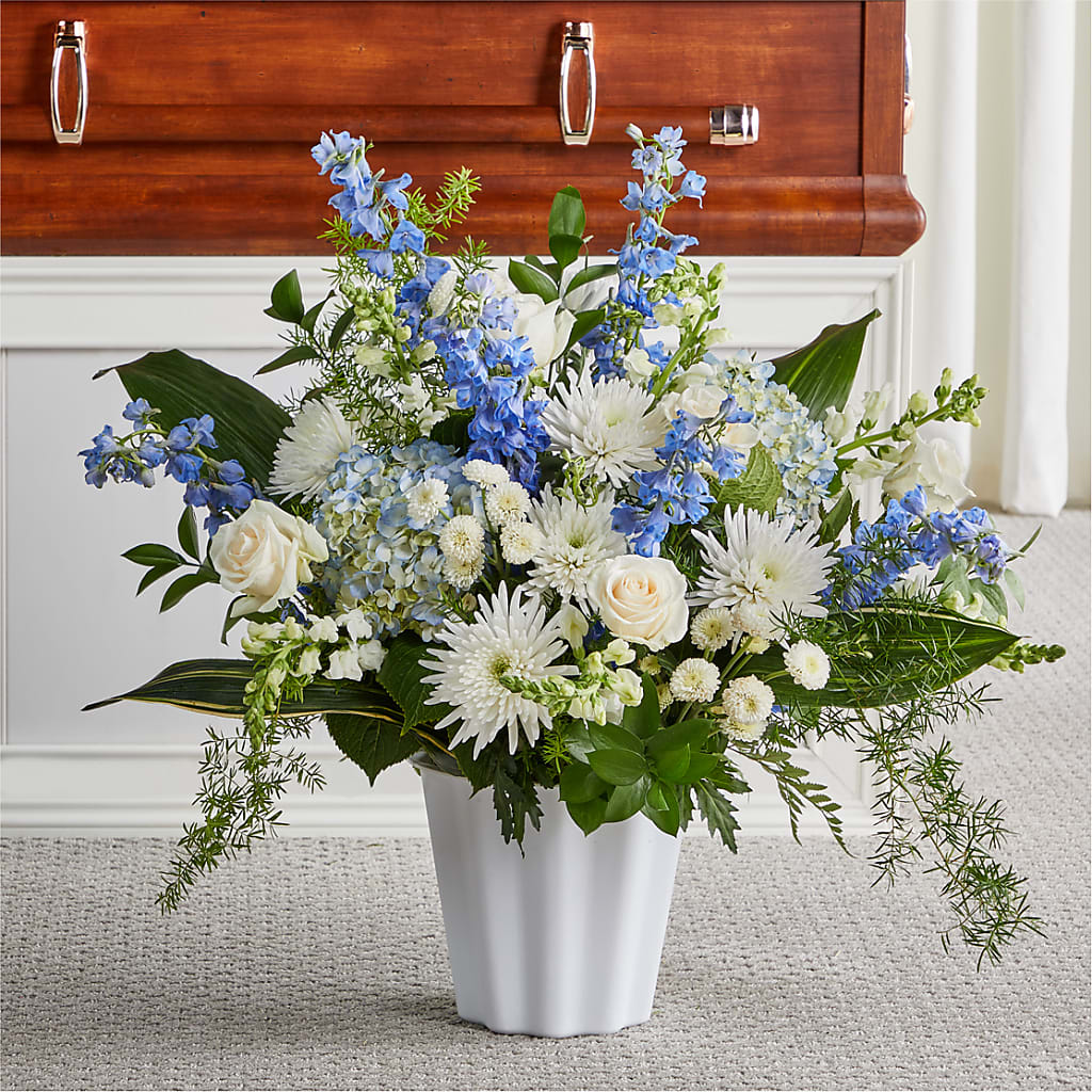 Everlasting Memories Floor Basket – North Star Blooms, Roseville MN