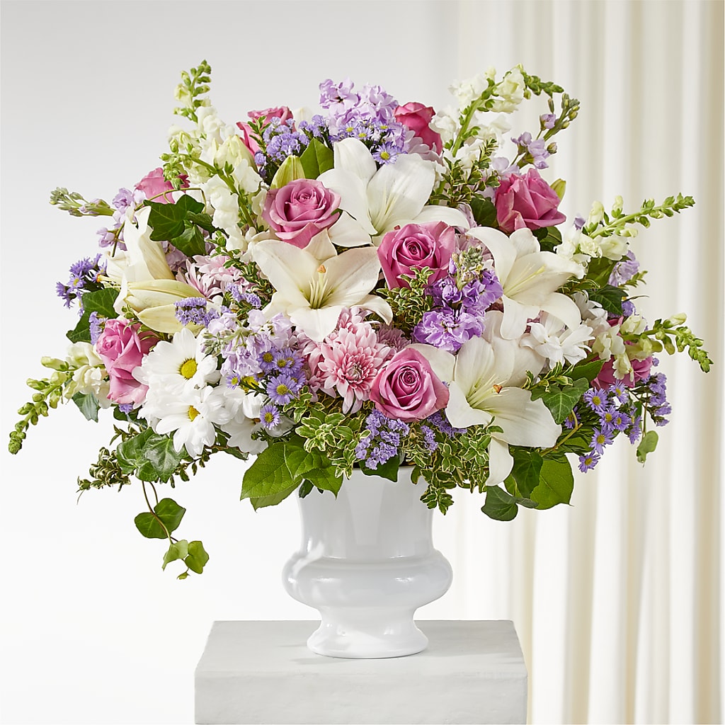 Remarkable Life Urn Arrangement – North Star Blooms, Roseville MN